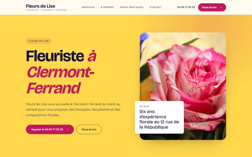 Style Pop - jaune vif, rose et bleu nuit, joyeux